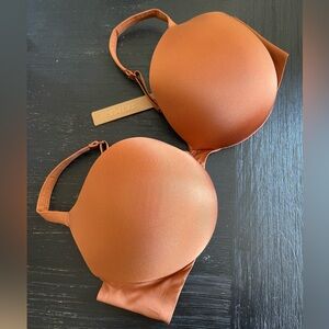 Skims Ultimate Teardrop Push-Up Bra in Bronze